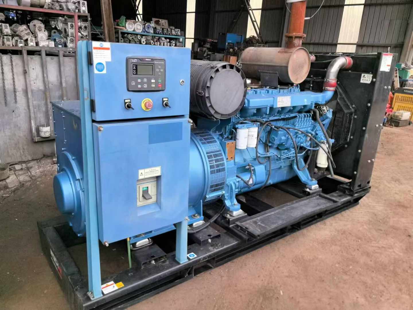 治多500kW 柴油发电机组可带动设备功率的计算公式是什么?
